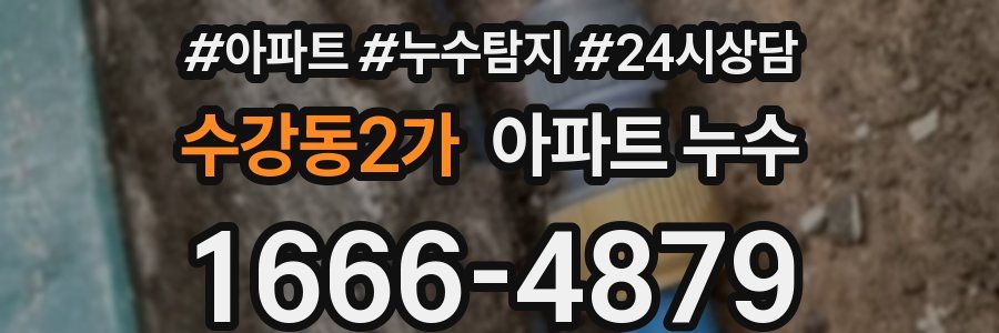 수강동2가 누수탐지