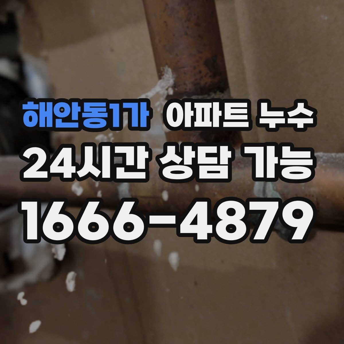 해안동1가 아파트 누수 방문 후에도 냄새가 남으면 확인할 것