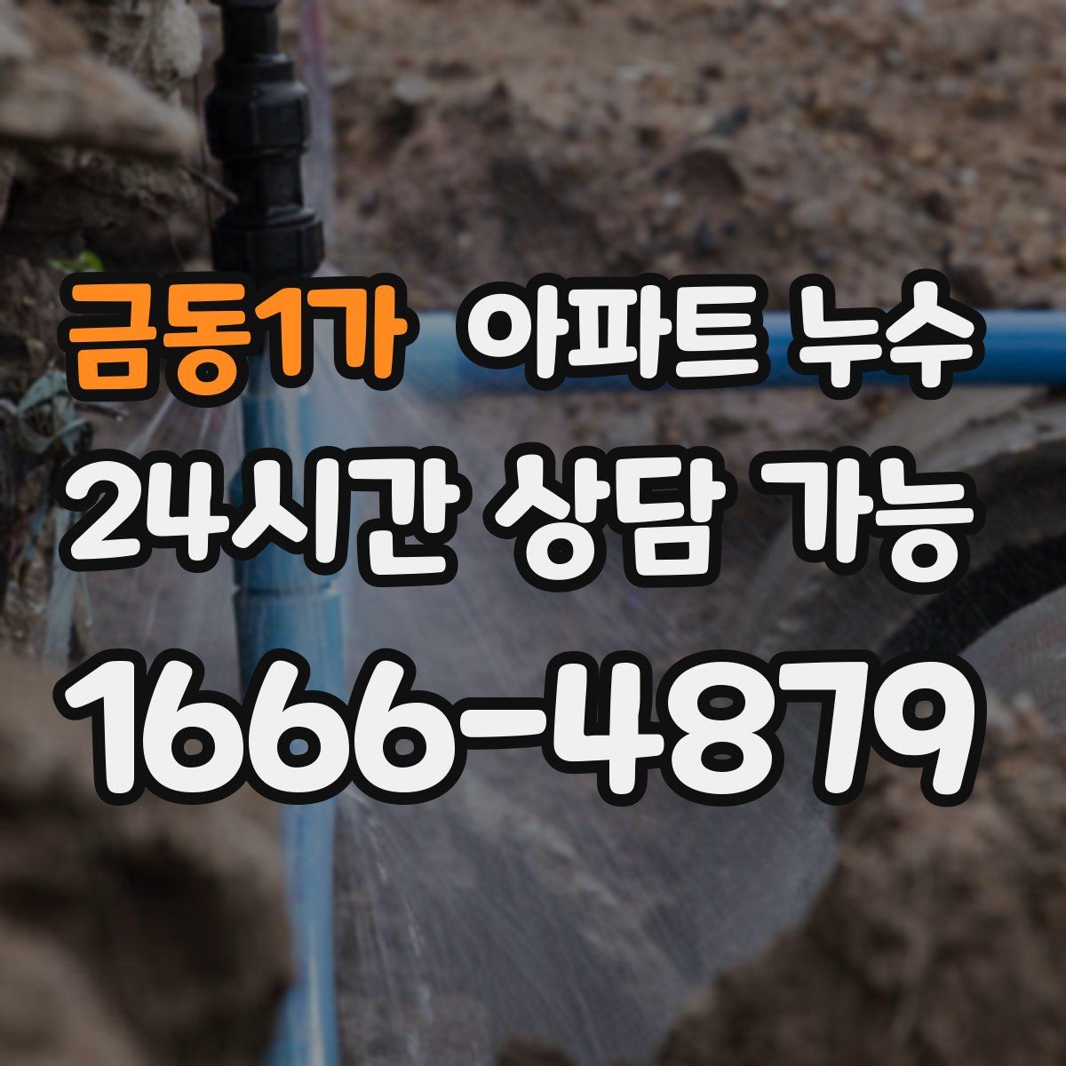 금동1가 아파트 누수탐지