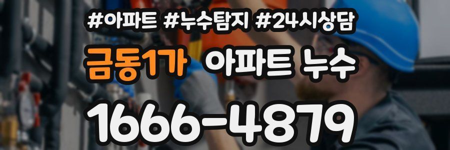 금동1가 누수탐지