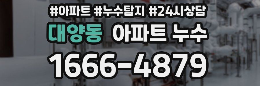 대양동 누수탐지