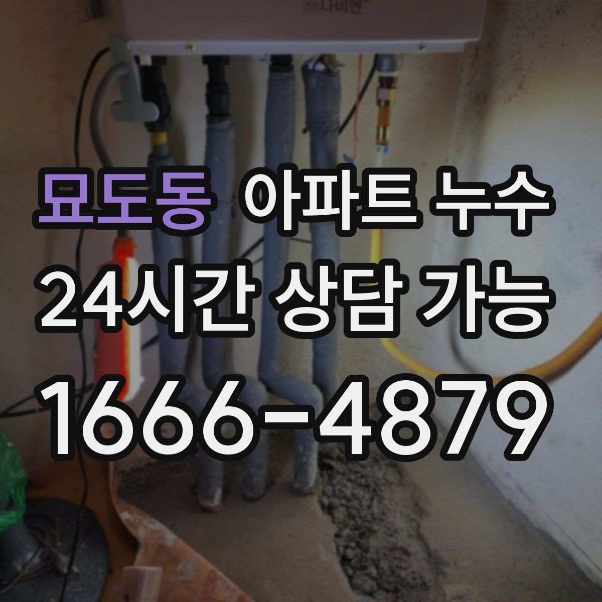 묘도동 아파트 누수 피해가 커지기 전 간단 체크 7가지