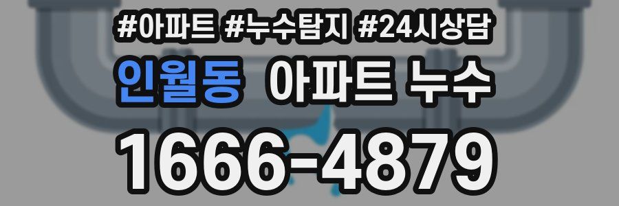 인월동 누수탐지