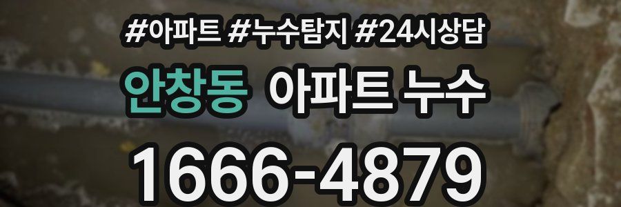 안창동 누수탐지