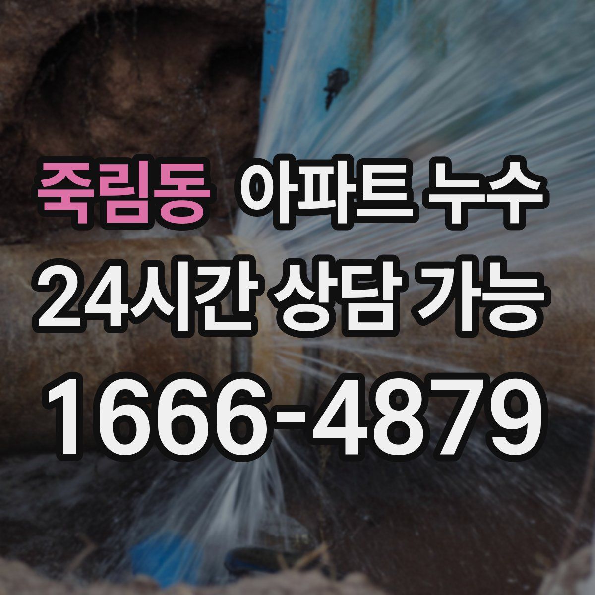 죽림동 아파트 누수탐지