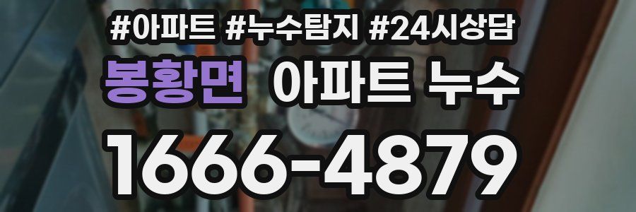 봉황면 누수탐지