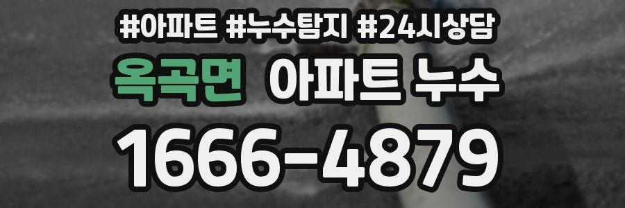 옥곡면 누수탐지