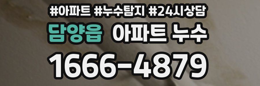 담양읍 누수탐지