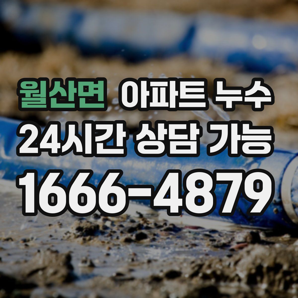 월산면 아파트 누수탐지