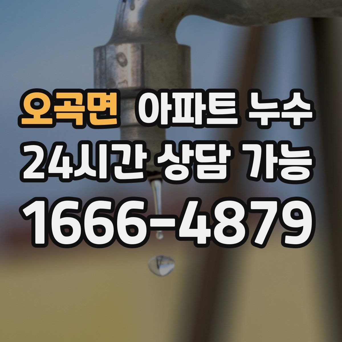 오곡면 아파트 누수 의심될 때 혼자 고민하지 마세요