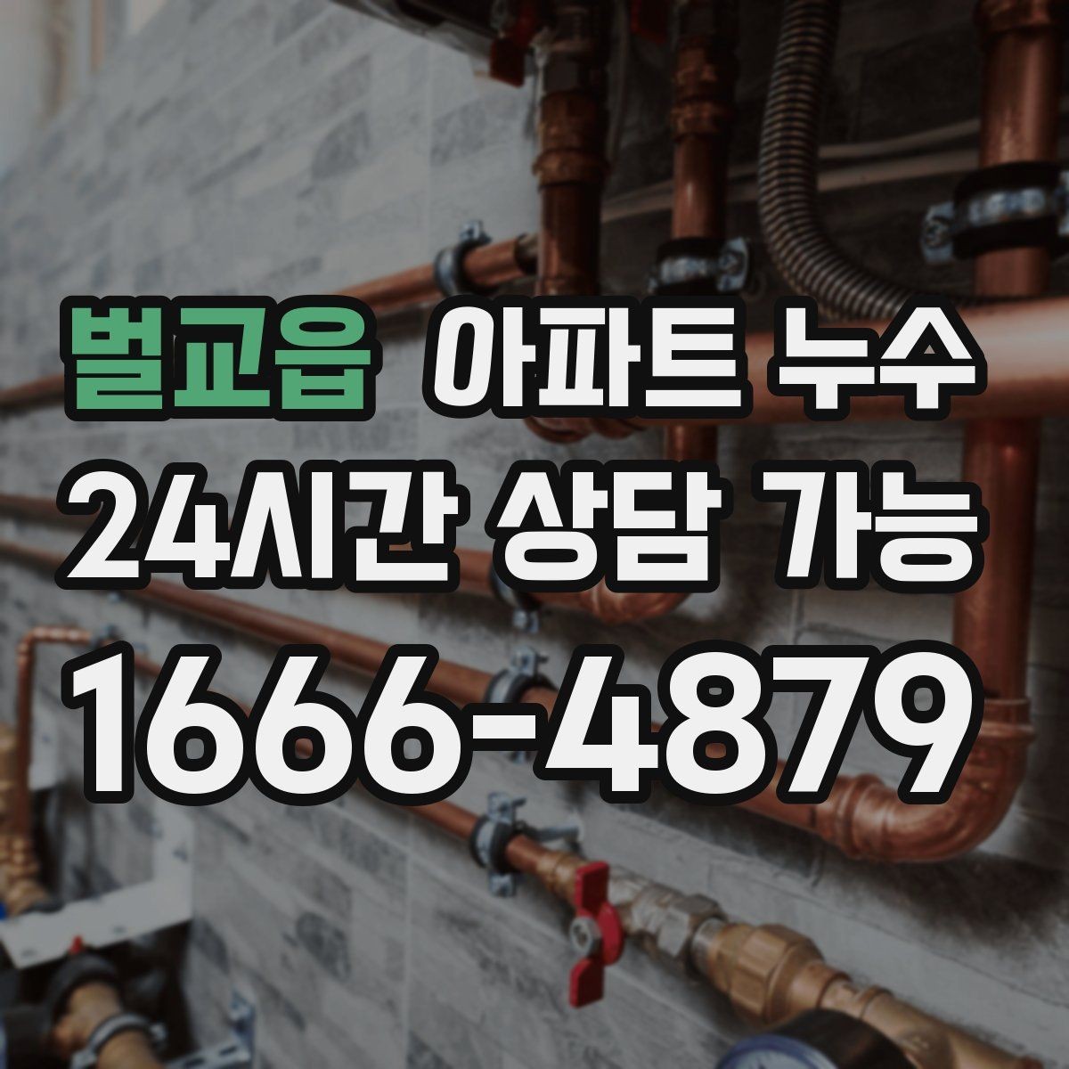 벌교읍 아파트 누수 비가 오면 심해지는 원인 가능성