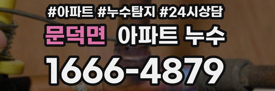 문덕면 누수탐지