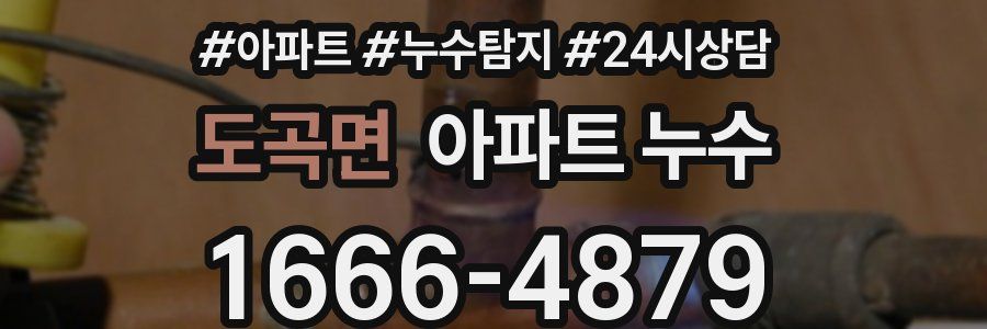 도곡면 누수탐지