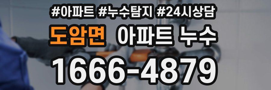 도암면 누수탐지