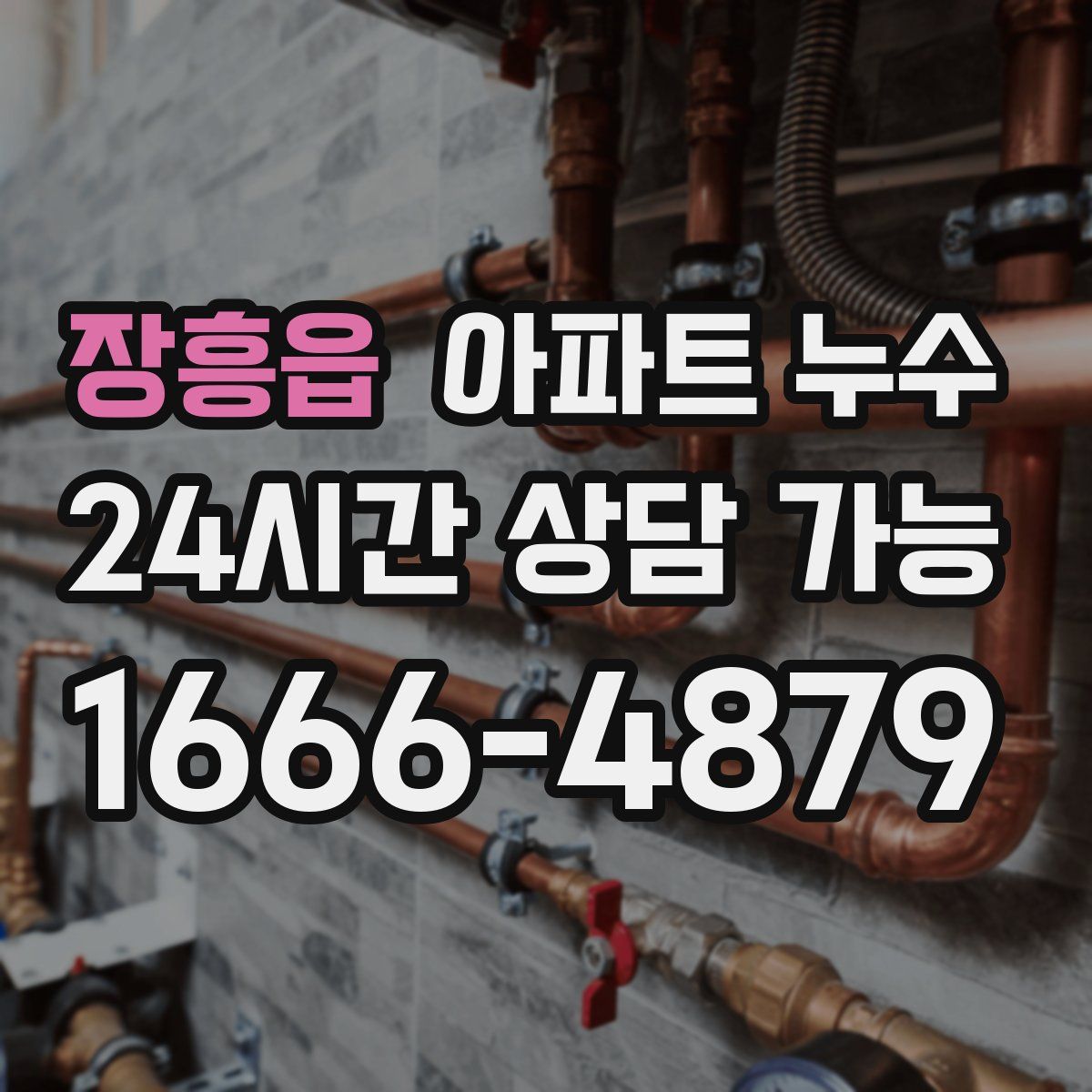 장흥읍 아파트 누수탐지