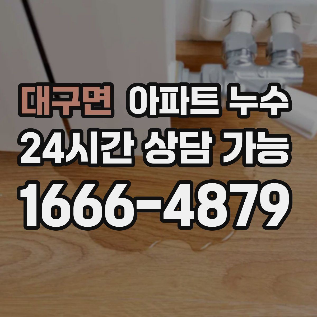 대구면 아파트 누수 타일 줄눈 주변 변색이 심해질 때