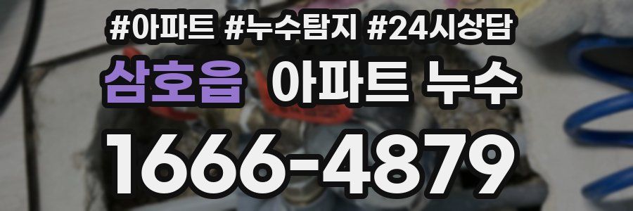 삼호읍 누수탐지