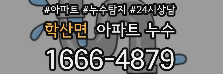 학산면 누수탐지