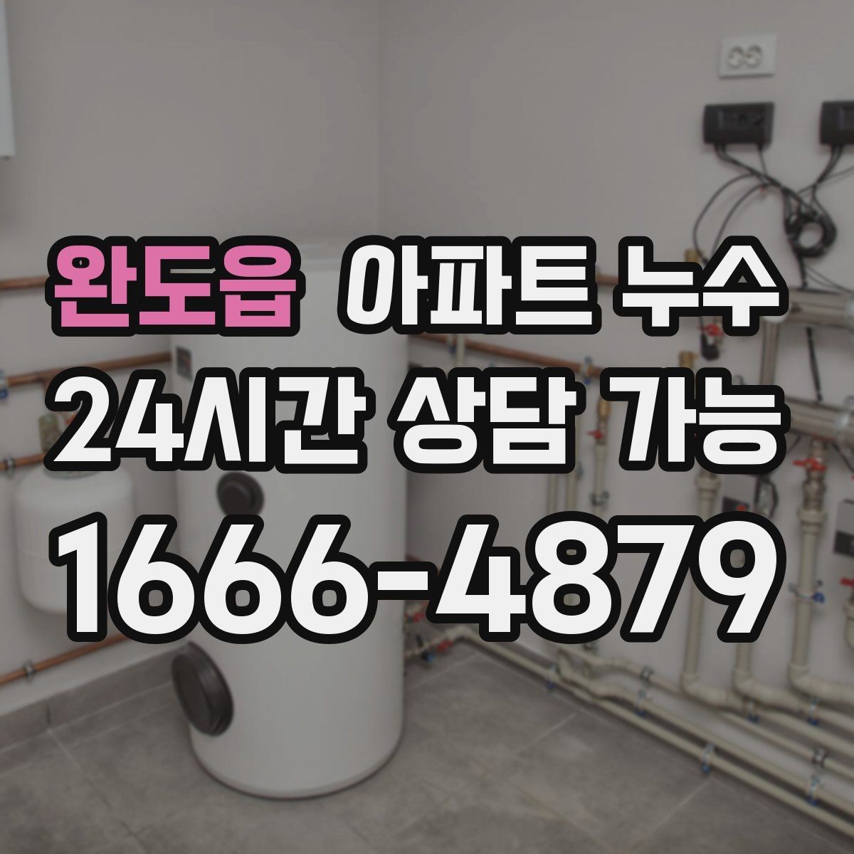 완도읍 아파트 누수 몰딩 주변 변색 보이면 피해 최소화부터 정리