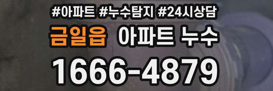 금일읍 누수탐지