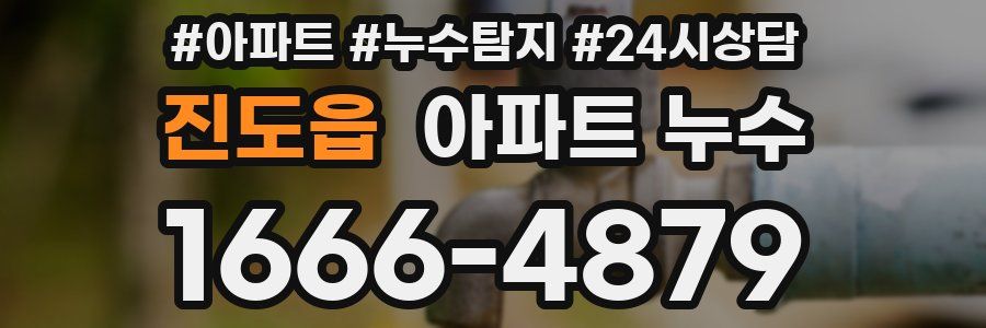 진도읍 누수탐지