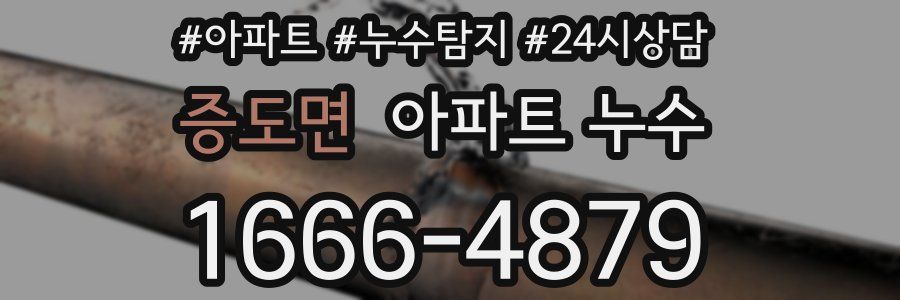 증도면 누수탐지