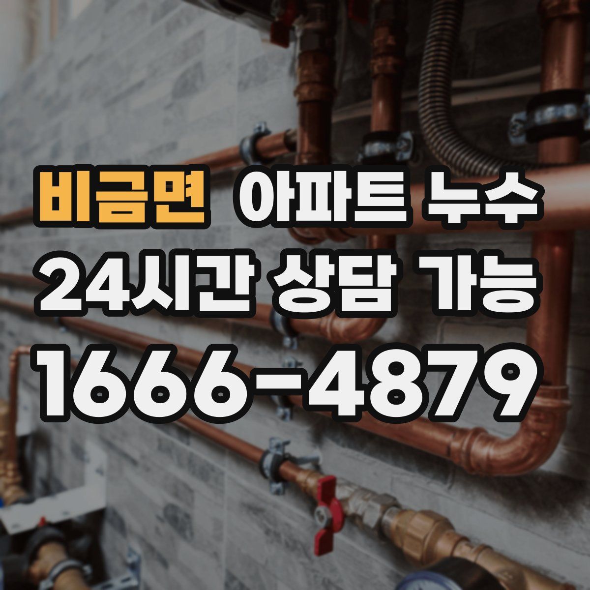 비금면 아파트 누수탐지