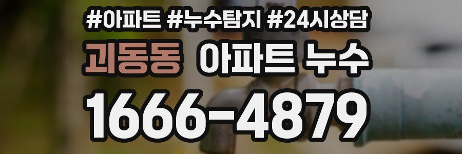 괴동동 누수탐지