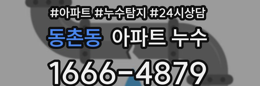 동촌동 누수탐지