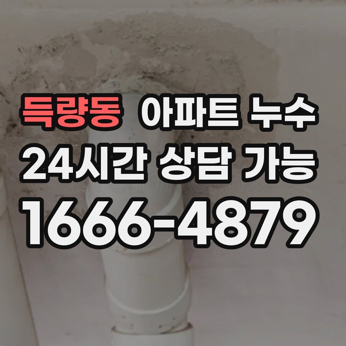 득량동 아파트 누수 샤워부스 밖까지 물기가 번질 때