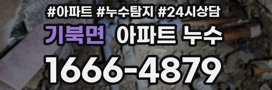 기북면 누수탐지