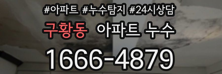 구황동 누수탐지