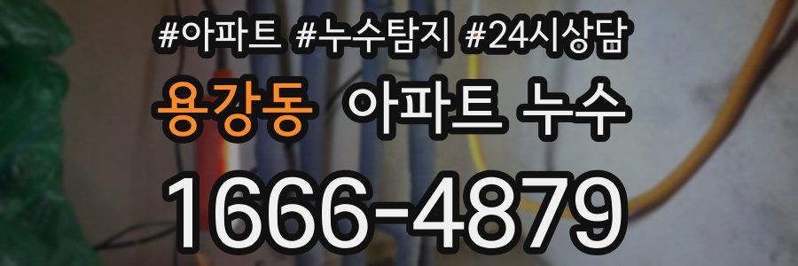 용강동 누수탐지