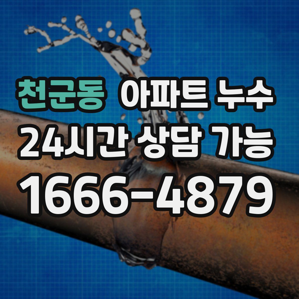 천군동 아파트 누수탐지