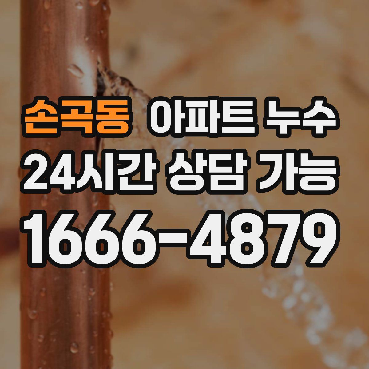 손곡동 아파트 누수탐지