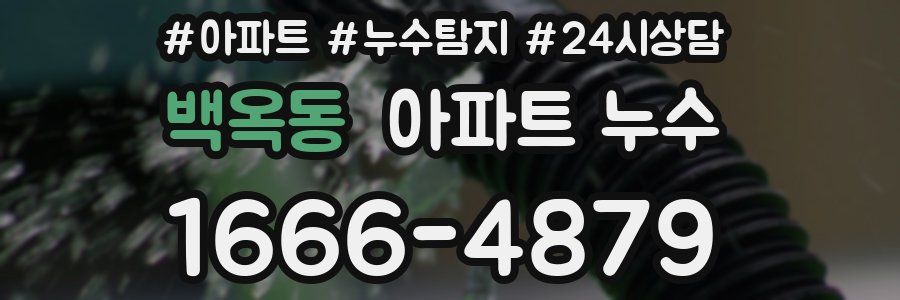 백옥동 누수탐지