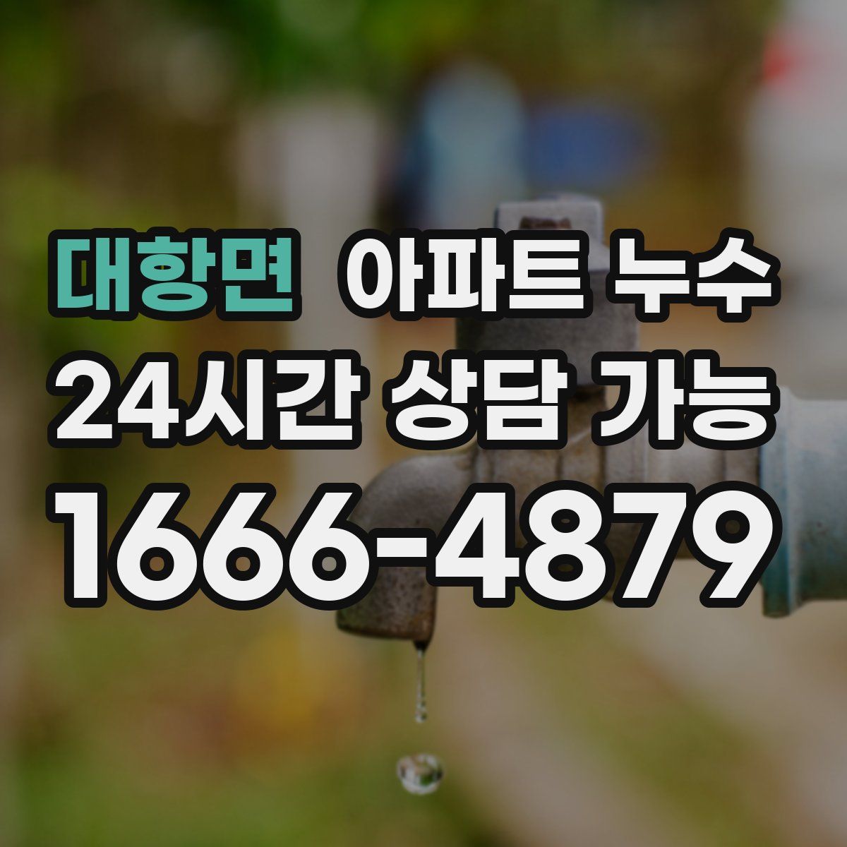 대항면 아파트 누수탐지