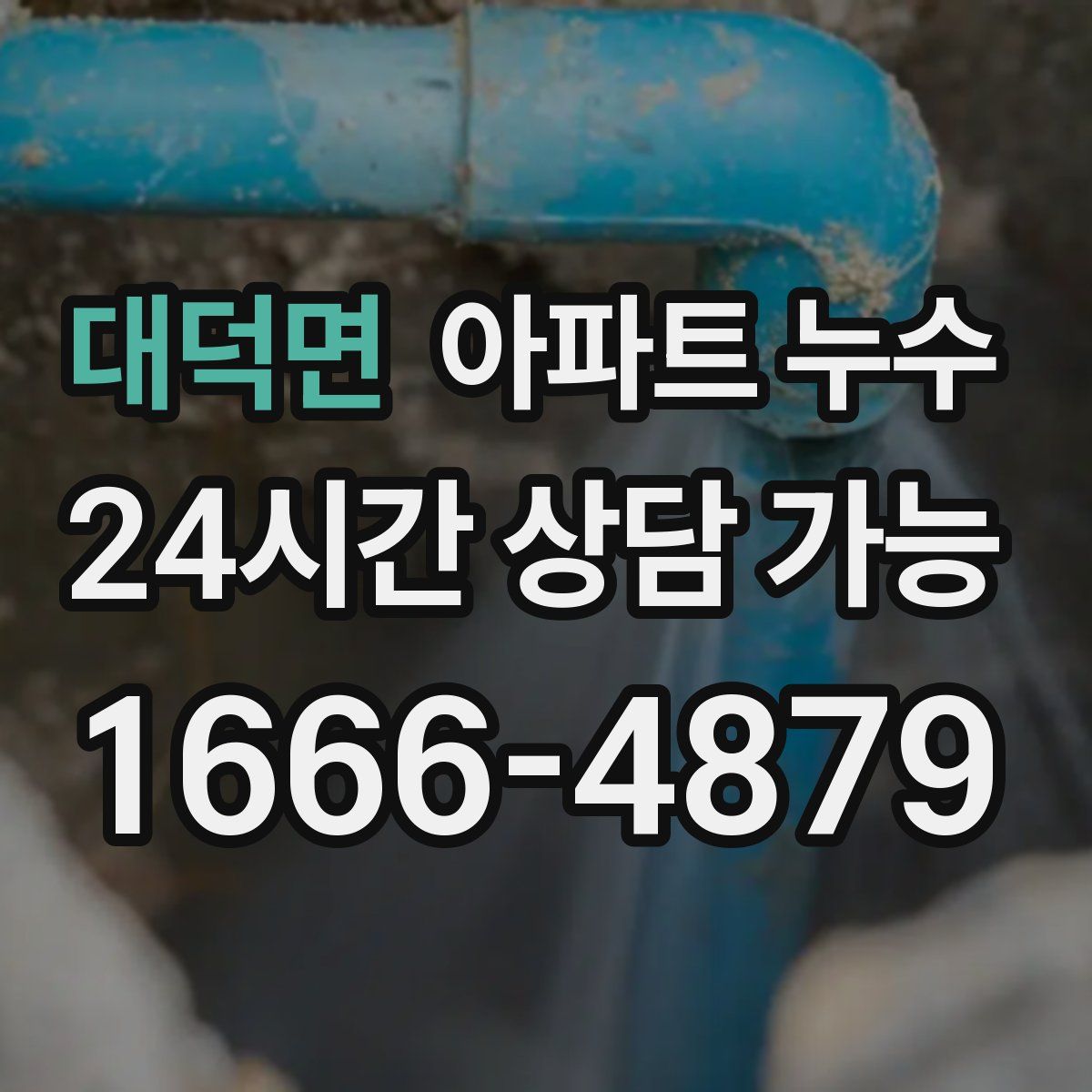 대덕면 아파트 누수탐지