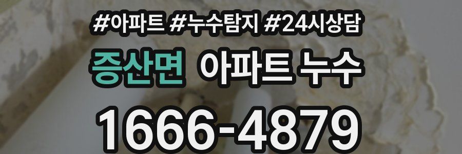 증산면 누수탐지