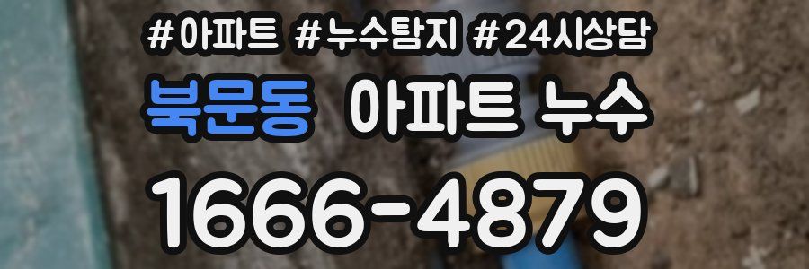 북문동 누수탐지