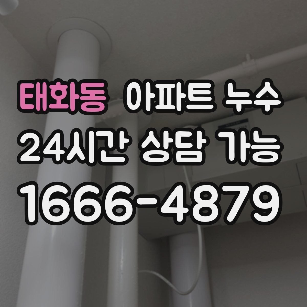 태화동 아파트 누수 물자국이 커지는 속도가 빨라질 때