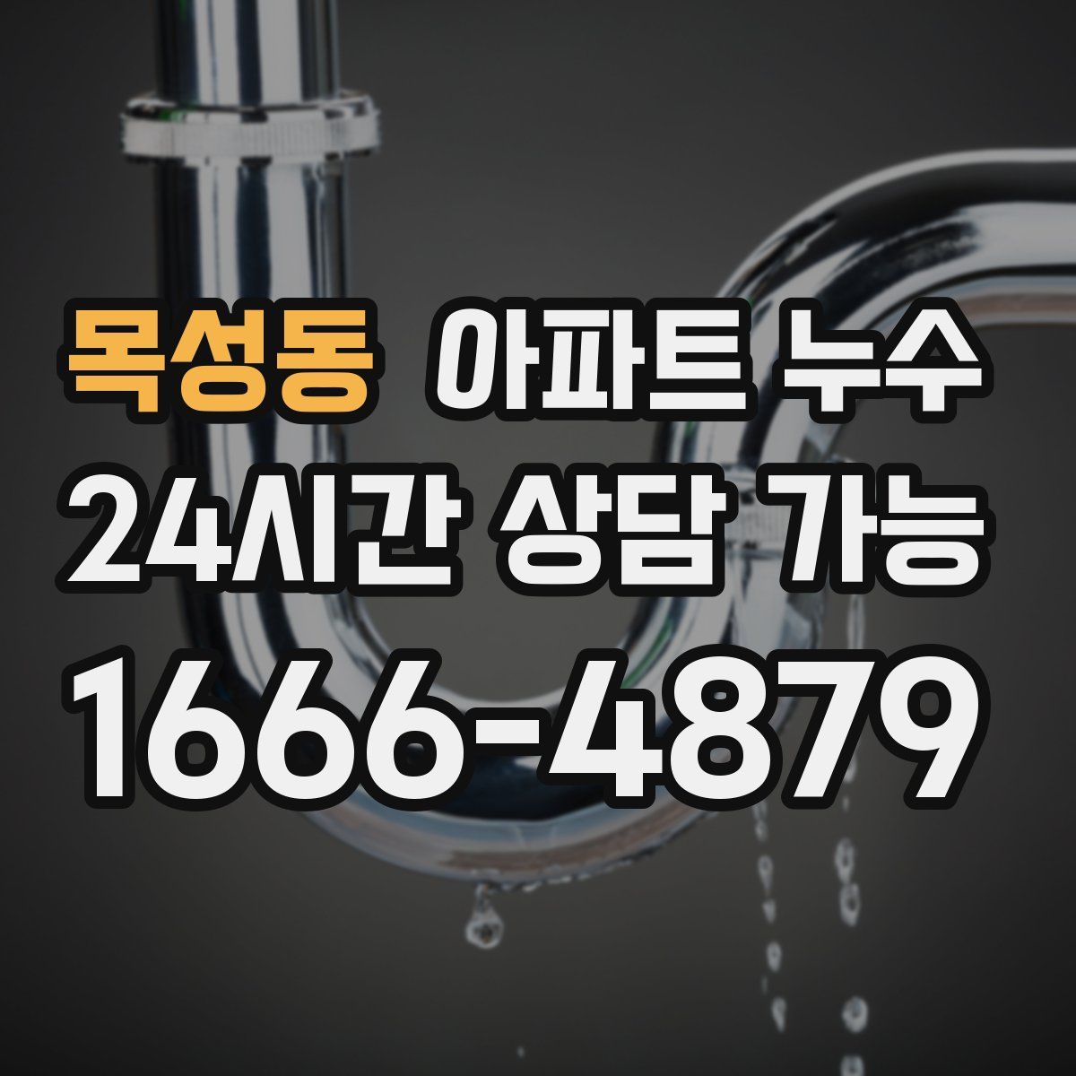 목성동 아파트 누수탐지