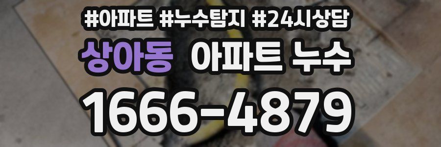 상아동 누수탐지