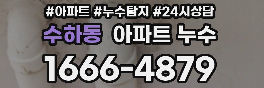 수하동 누수탐지