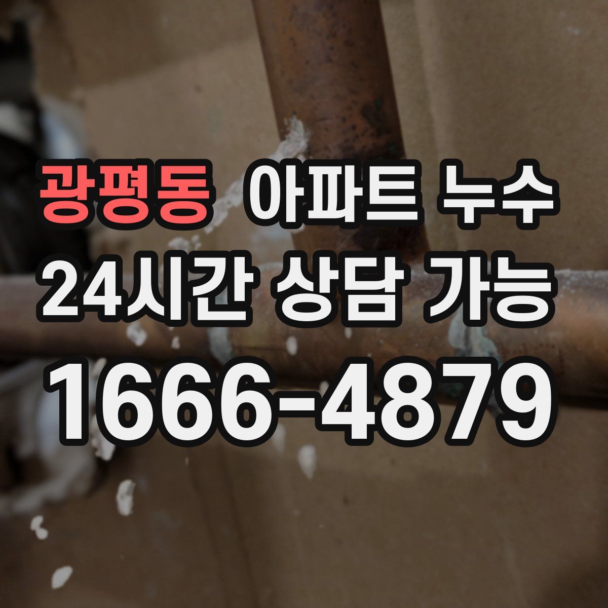 광평동 아파트 누수탐지