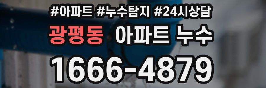 광평동 누수탐지