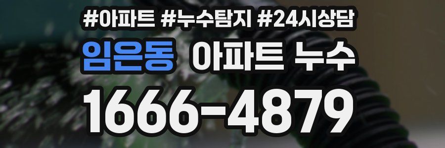 임은동 누수탐지