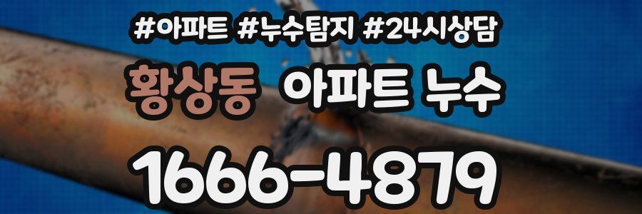 황상동 누수탐지