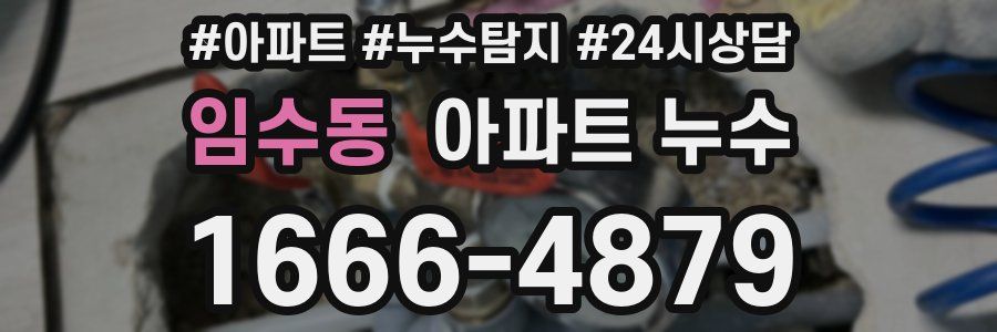 임수동 누수탐지