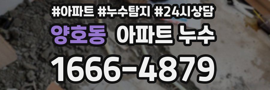 양호동 누수탐지